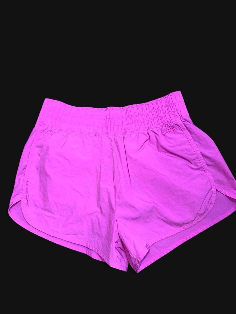 PINK Active Hot Pink Running Shorts Women’s Medium Lined Athletic Gym Workout